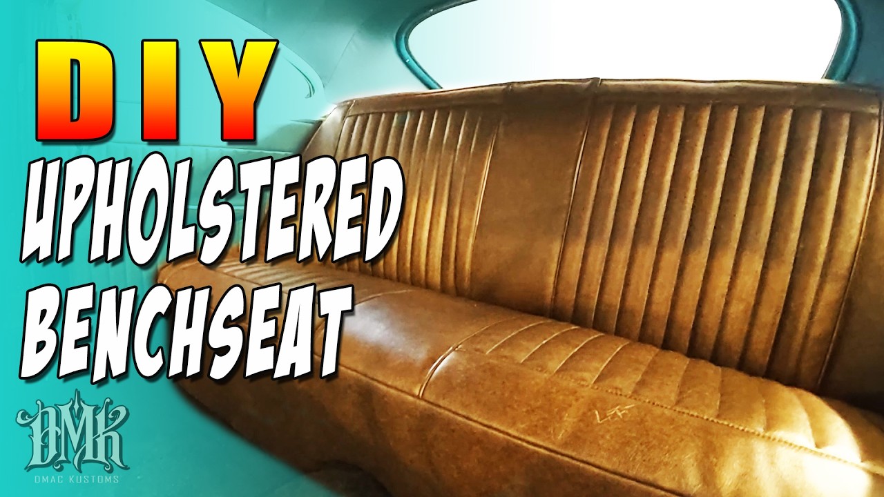 DIY Custom Bench Seat Upholstery | 1951 Chevy Fleetline Kustom (Learning Upholstery Pt. 6)