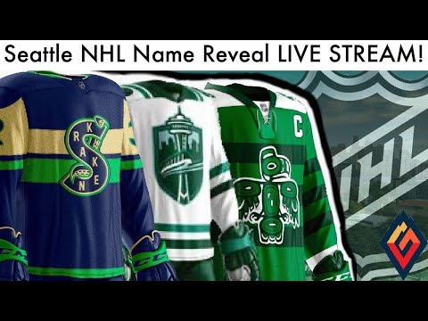 SEATTLE NHL TEAM NAME REVEAL LIVE 