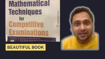 Beautiful book for IOQM, AMC, ISI-CMI Entrance- Mathematical Techniques for Competitive Examinations