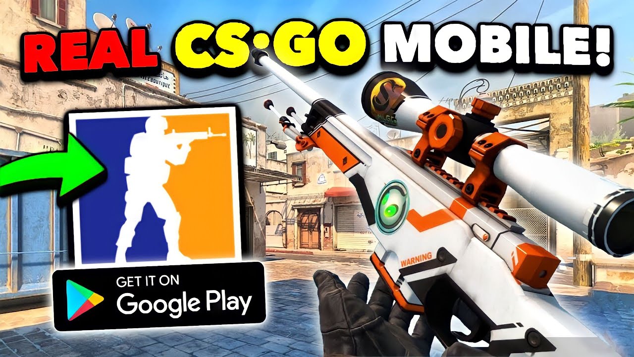 Lançado oficialmente GLOBAL OFFENSIVE MOBILE para android (exatamente  igual o CS:GO) 