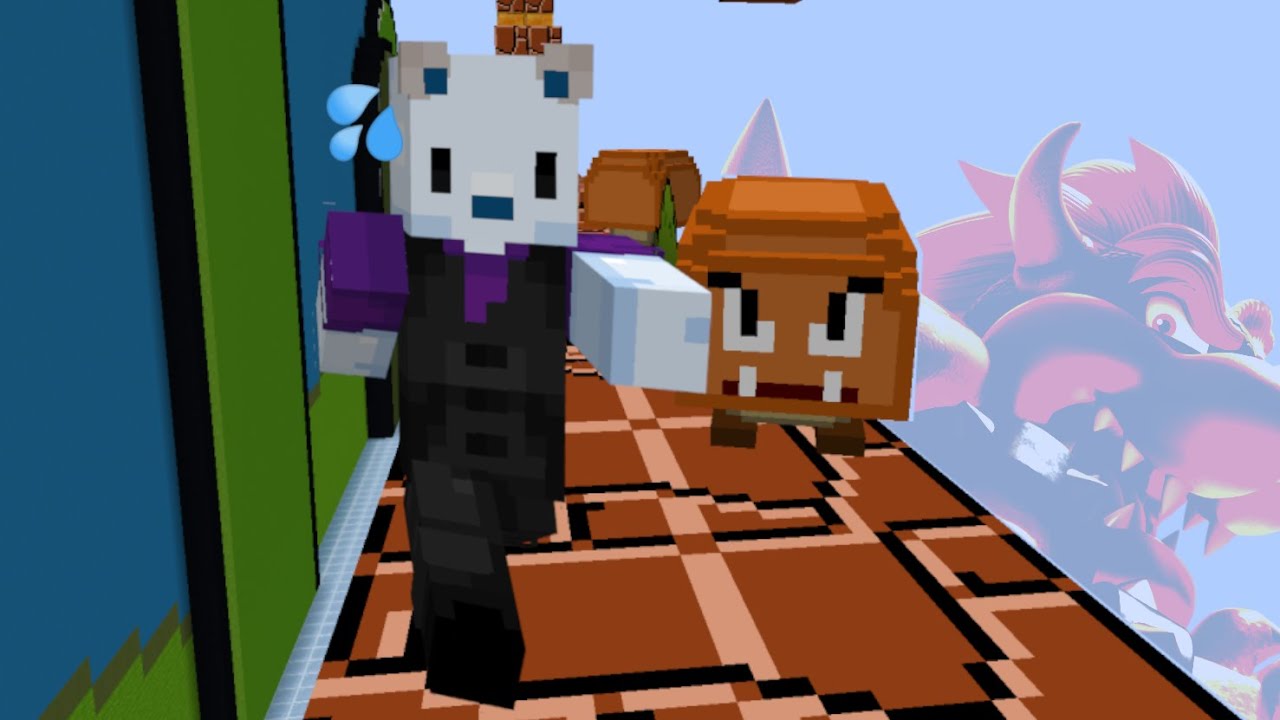 Who Will Win? Minecraft YouTubers vs. Minecraft Mario Parkour