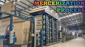 Mercerization of Cotton Fabric | Mercerization  Process in Textile