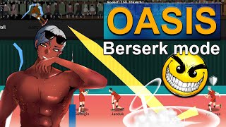 The Spike. Volleyball 3x3. OASIS - Berserk mode. POWERFUL Boom jump