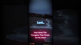 EXHAUSTED? LET HIM CARRY IT TONIGHT🕯️ WHISPERED PRAYER #prayer #nightprayer #restinpeace