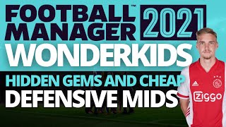 Cheap Wonderkids | FM21 | Defensive Midfielders | Hidden Gems in Football Manager 2021