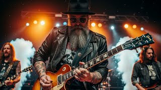 Led Zeppelin, AC/DC, ZZ Top, Deep Purple – Classic Blues Rock Texas Fire &amp; Dirty Guitar