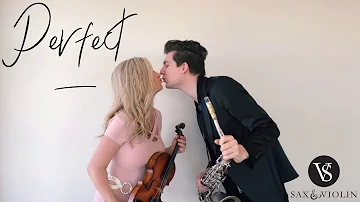 Husband & Wife Play “Perfect”  Sax And Violin | Eli Bennett & Rosemary Siemens (Ed Sheeran) (2019)