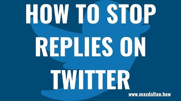 How to Stop Replies on Twitter