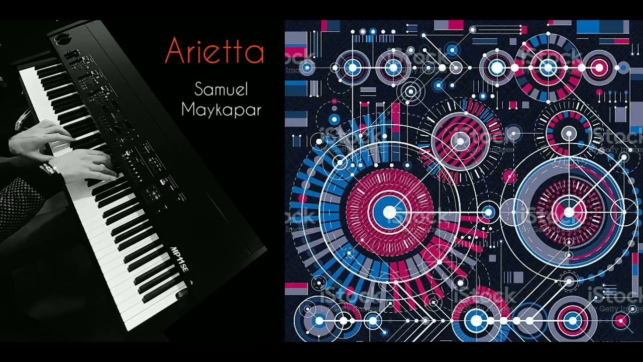 Samuel Maykapar - Arietta in a minor -kawai Mp11SE piano - YouTube