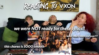 Reacting to VXON'S 'Sandal' Music VIdeo & Dance Practice [IT'S BEEN A YEAR OMG]