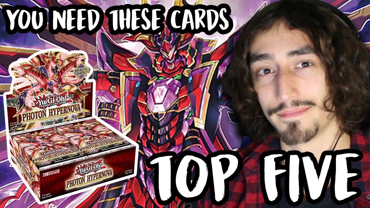TOP 5 NEW Cards in Photon Hypernova THAT YOU NEED TO GET! YuGiOh PHHY Meta Cards February 2023