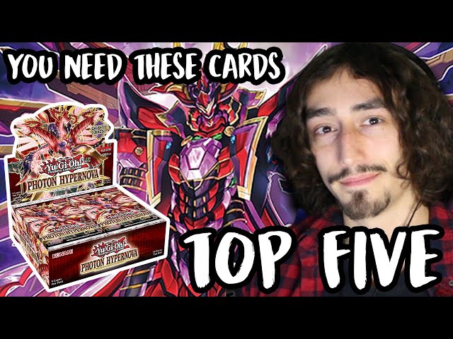 TOP 5 NEW Cards in Photon Hypernova THAT YOU NEED TO GET! YuGiOh PHHY Meta  Cards February 2023 - YouTube
