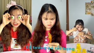 Tổng hợp video siêu hài hước vui nhộn ,bữa cơm bất ổn của con em,Tranh công của chị và cái kết