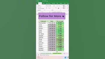 Calculate Percentage % in Just 10 Seconds in #excel #microsoft #shorts