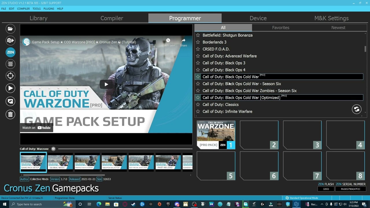 (PS4) Black ops 3: Cronus Zen Settings 🔥. 2022