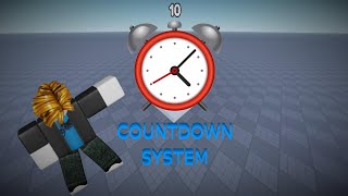 Countdown System Easily Explained! --  Roblox Studio Tutorial
