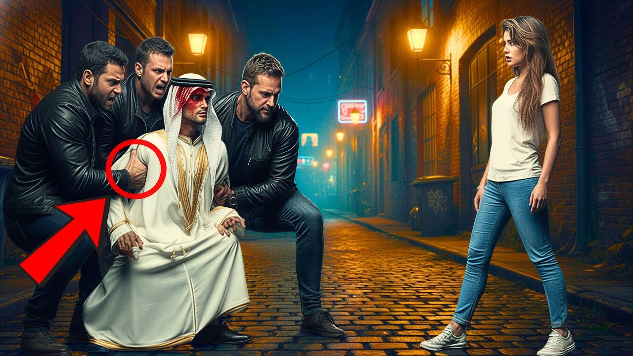 "SUÉLTENLO, A CAMBIO LES DOY LO QUE QUIERAN" DIJO LA MESERA PARA PROTEGER AL JEQUE, PERO...