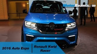 Renault Kwid Racer, Climber, 1.0L & AMT - Auto Expo 2016 | MotorBeam