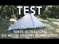 TEST - ULTRALIGHT ET PAS CHÈRE ! Tente Lunar Solo de Six Moon Designs