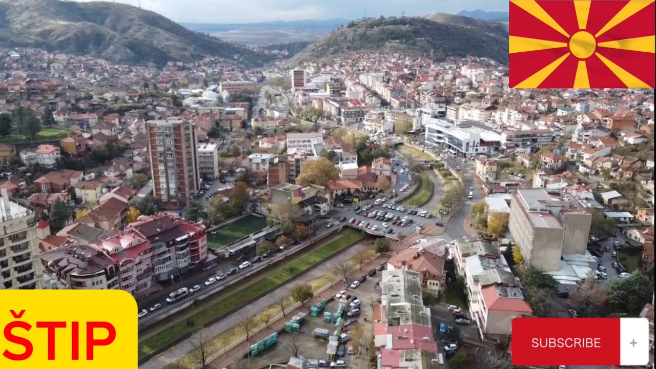 One day in Štip 🇲🇰 NORTH MACEDONIA YouTube