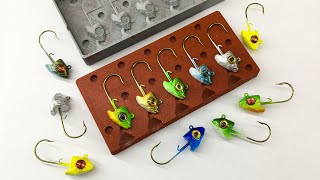 Making Custom Lead Swimbait Jig Heads (Part 2 of 2  Pouring the Molds and Lead)