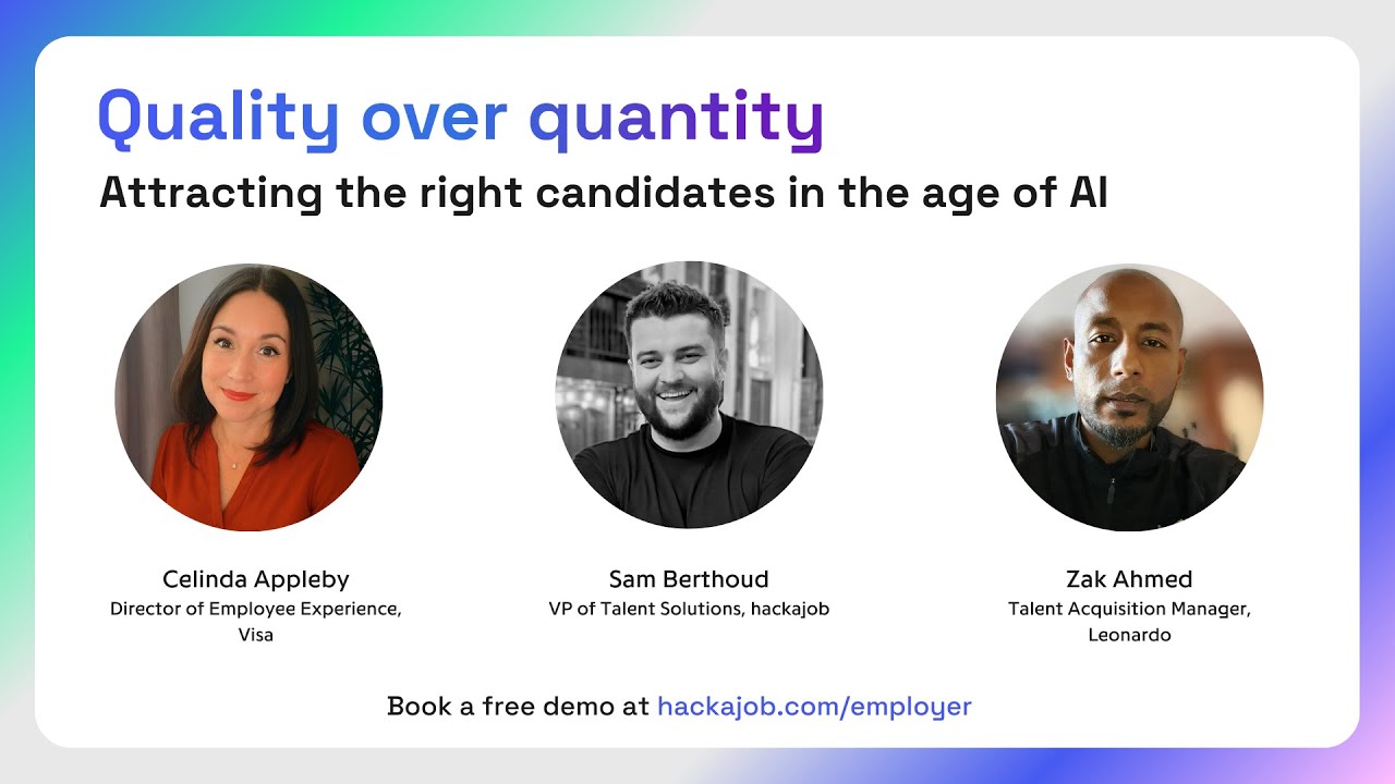 Quality over quantity: Attract the right candidates in the age of AI ...