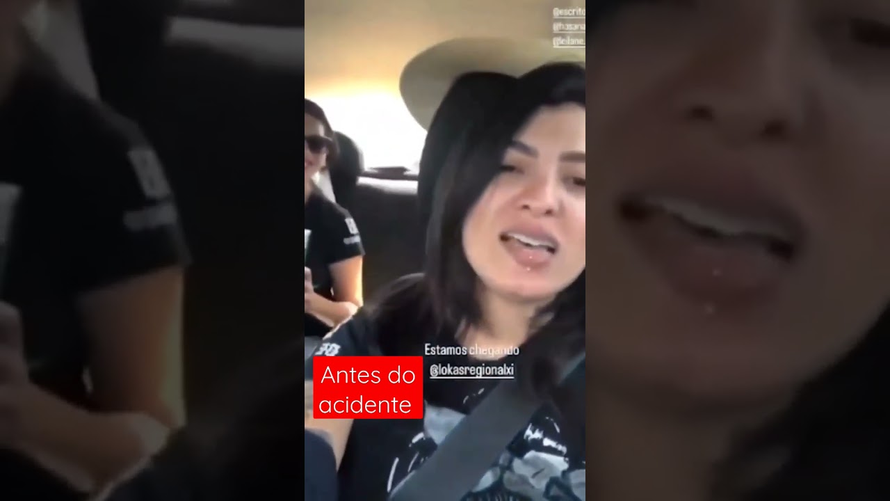 Vídeo mostra apresentadora da Globo antes do acidente