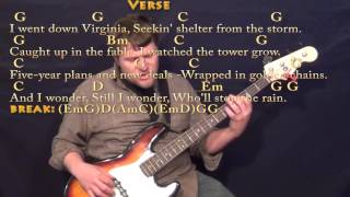 Who'll Stop the Rain (CCR) Bass Guitar Cover Lesson with Chords/Lyrics chords