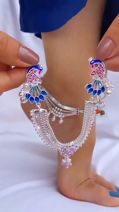 New payal design|| new fancy Payal design for Dulhan || chandi ki new ring #haju_jwellery #shorts
