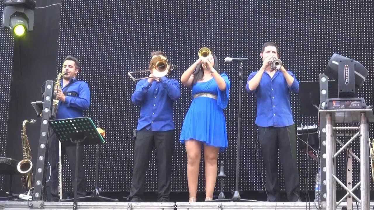 LOS SITIOS DE ZARAGOZA ORQUESTA MAGNUM VALTIERRA (NAVARRA) 23- 08- 2017.