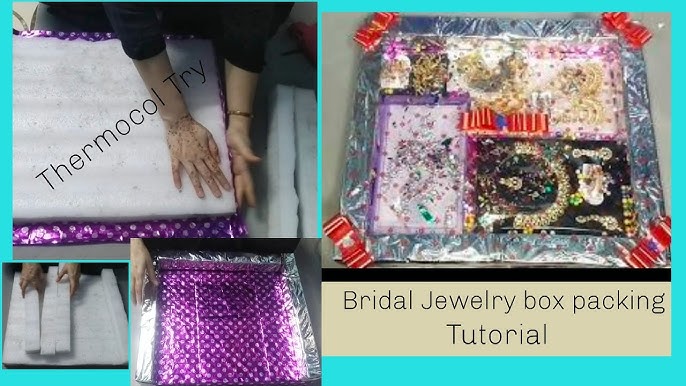 WEDDING TROUSSEAU PACKING  Bridal Jewellery Packing IDEAS for Indian  Wedding🌺 