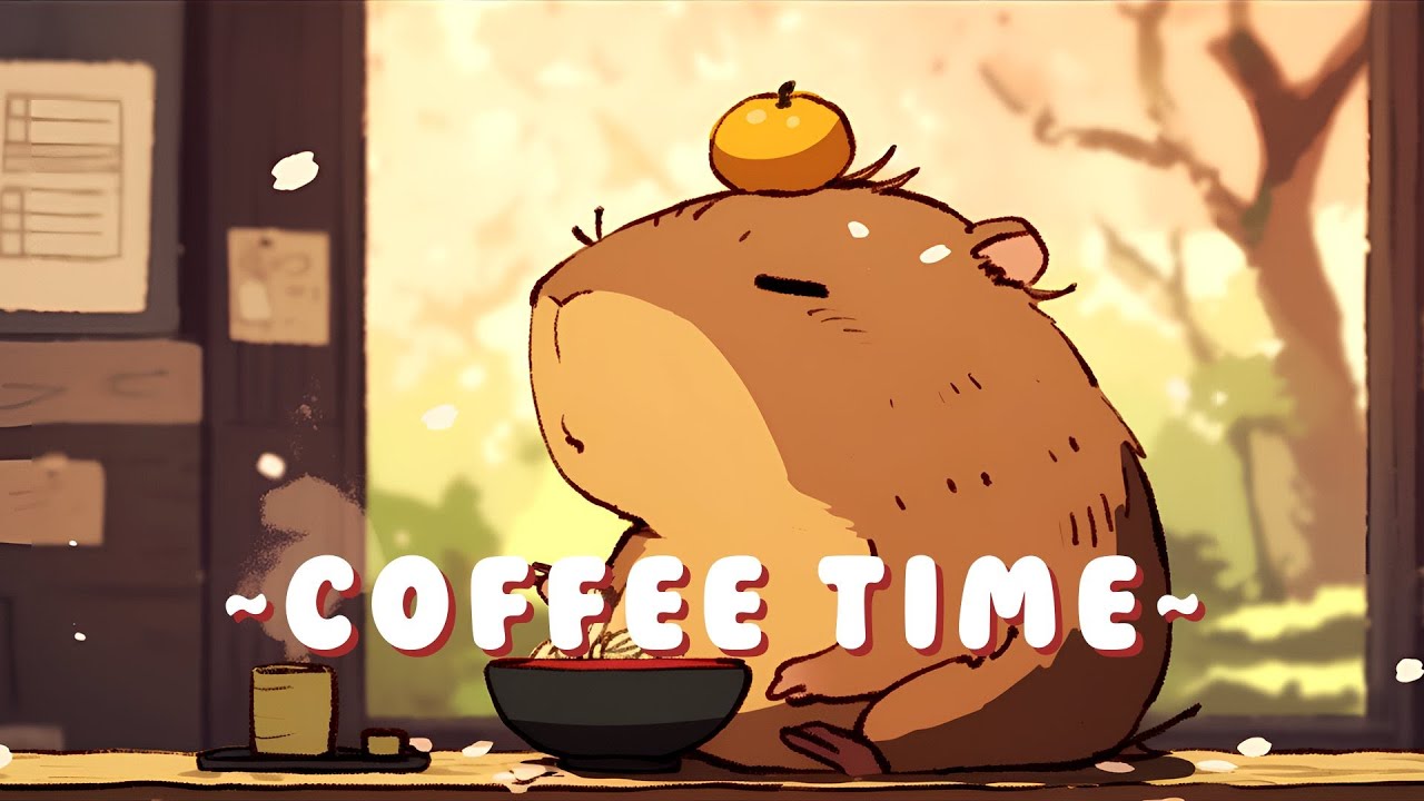 Capybara Chill Radio - Study Session Music Mix ~ Peaceful Moments ~ 🦫 ✨ 🌙 | Study Aid