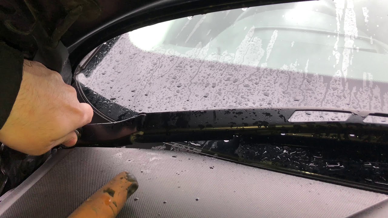 Audi how to remove wiper arm without special tools “Jan V8” YouTube