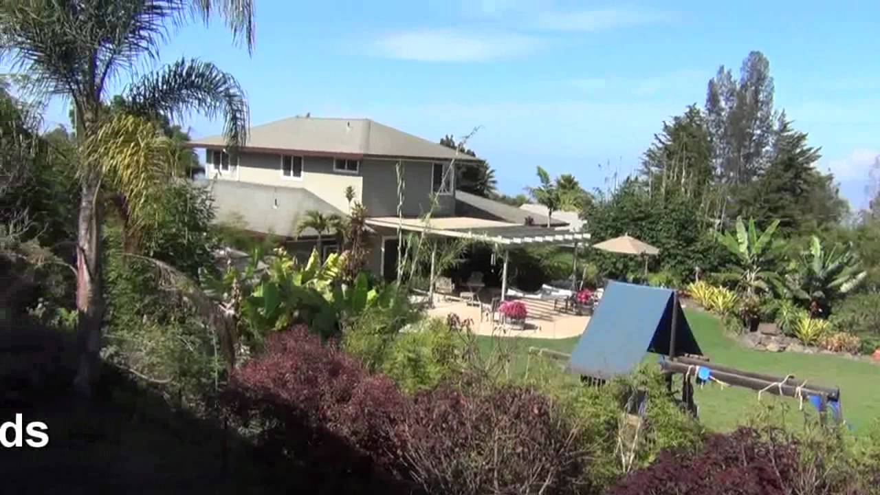 Kula Home Homes in Kula Maui For SaleMaui Real Estate YouTube