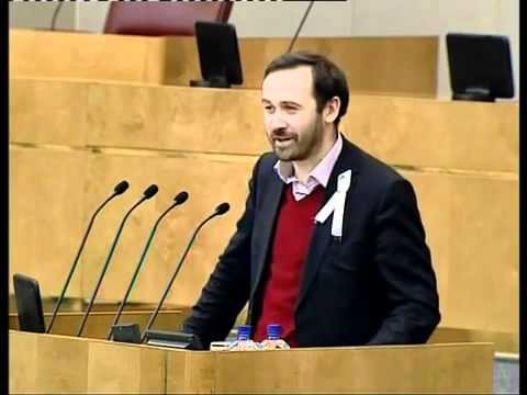 Депутат СР Илья Пономарев о цинизме Жириновского