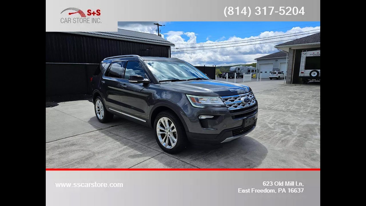 2018 FORD EXPLORER at S+S Car Store in East Freedom, PA C50399 YouTube