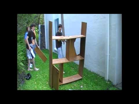 Destroying Stuff - Bookshelf