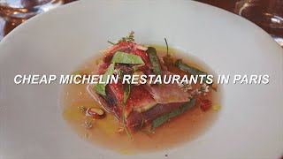 cheap michelin restaurants in paris | ABRI and TOMY &amp; CO