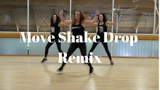 Move Shake Drop Remix by DJ Laz feat. Casely and Flo Rida | dance fitness choreo by Alana