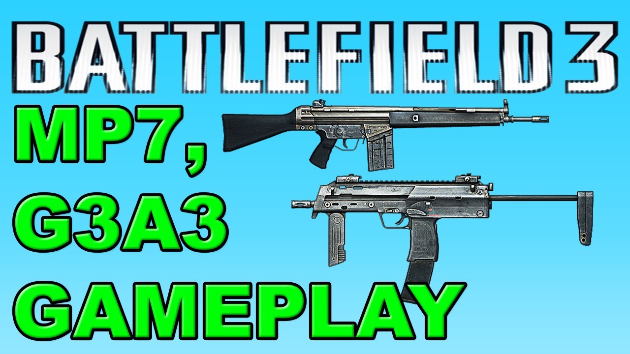 ps4 controller Battlefield 3 Conquest on Operation Métro (Part 2) // MP7, G3A3 Gameplay