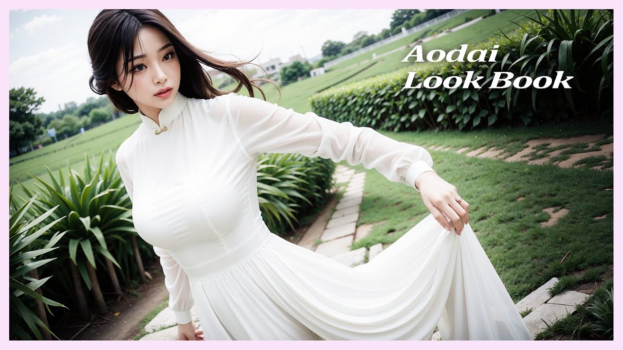 Girl in Aodai Lookbook #2