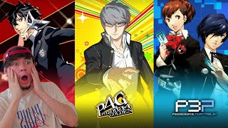 PERSONA 5 ROYAL, PERSONA 4 \& PERSONA 3 COMING TO SWITCH REACTION