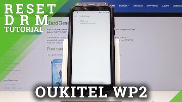 How to Clean Licenses and Certificates in OUKITEL WP2 - Reset DRM
