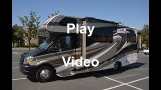 2015 C-class Mercedes Benz Turbo Diesel RV Tour Forest River Solera 24D Review Blog & It's For-Sale