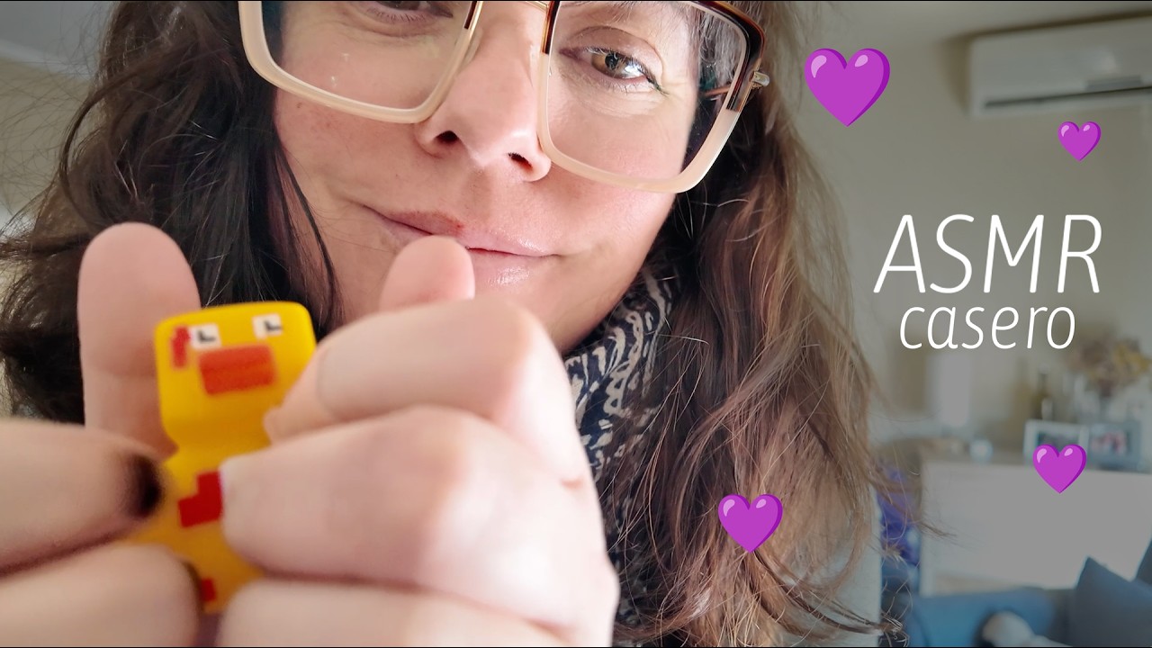 ASMR CASERO (Binaural) tapping rápido y cosquilloso 💫 para dormir