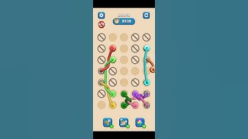 Tangle rope level -58✅💯 #games #puzzlesovling #puzzle #shortsvideo #puzzlegame