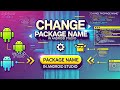 How To Change Package Name change package name in android studio | 2024 update