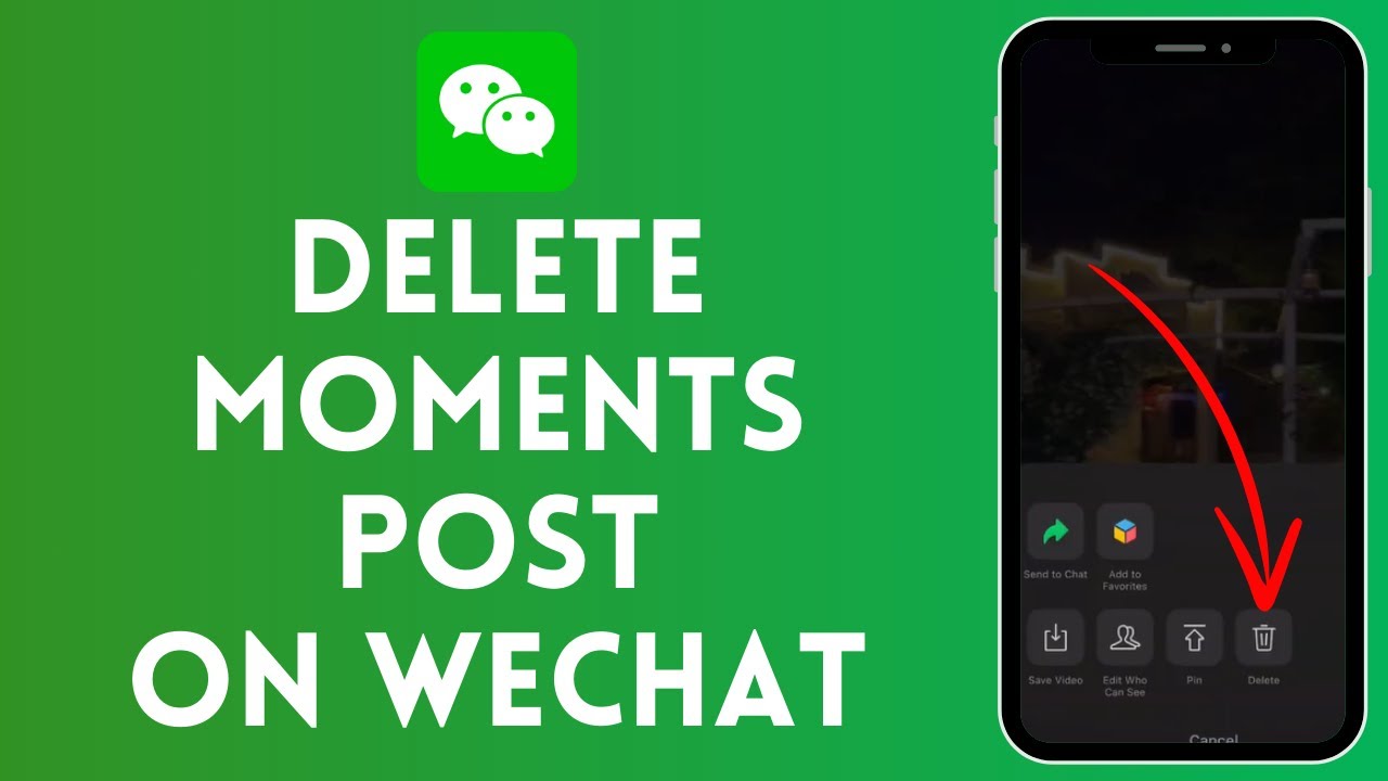 How to Delete Moments Post on WeChat (2024) | Remove Moments Post on ...