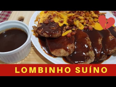 COMO FAZER LOMBINHO ou LOMBO SUINO e COSTELINHA AO MOLHO BARBECUE fácil