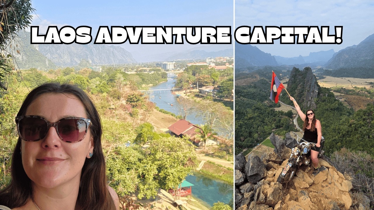 Vang Vieng, Laos: Caves, Lagoons & Hot Air Balloons (2-Day Adventure)